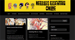 Desktop Screenshot of needlessessentialsonline.com